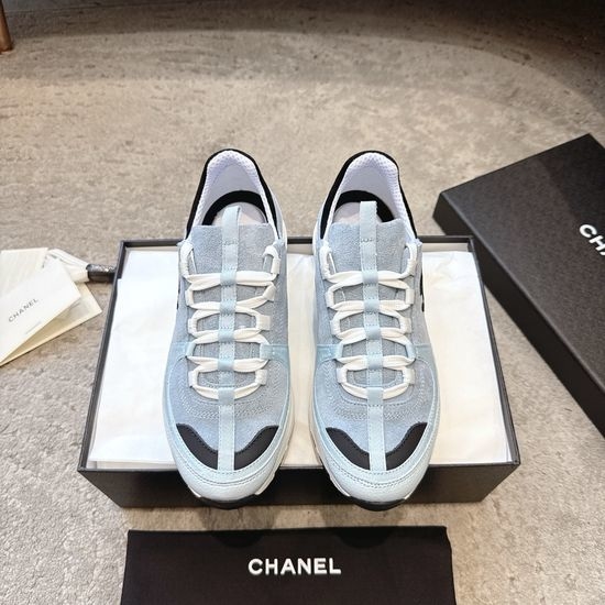 Chanel Classic Versatile Casual Sneakers with Premium Leather Upper