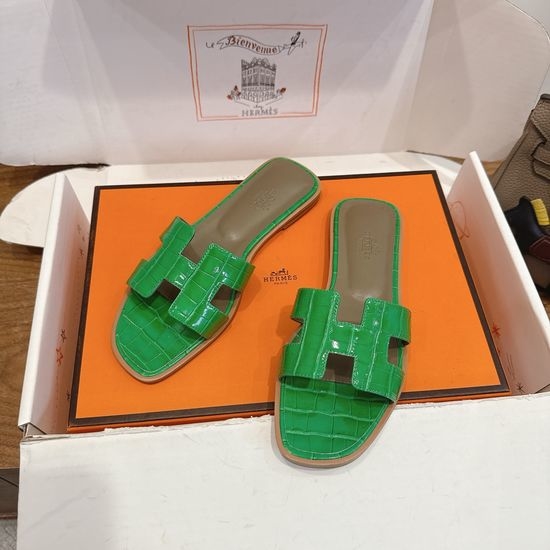 Hermes Color Block Casual Shoes Soft Breathable Leather Comfortable Sole