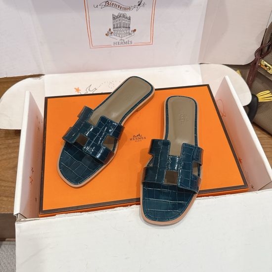 Hermes Color Block Casual Shoes Soft Breathable Leather Comfortable Sole