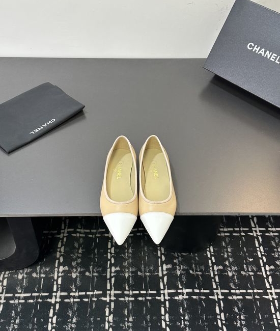 Chanel Premium Leather Footwear with Exquisite Hardware Details