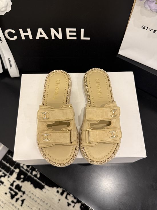 Chanel Premium Grade Leather Shoes With Authentic Packaging