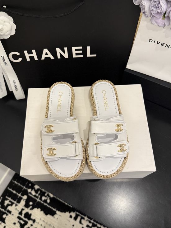 Chanel Premium Grade Leather Shoes With Authentic Packaging