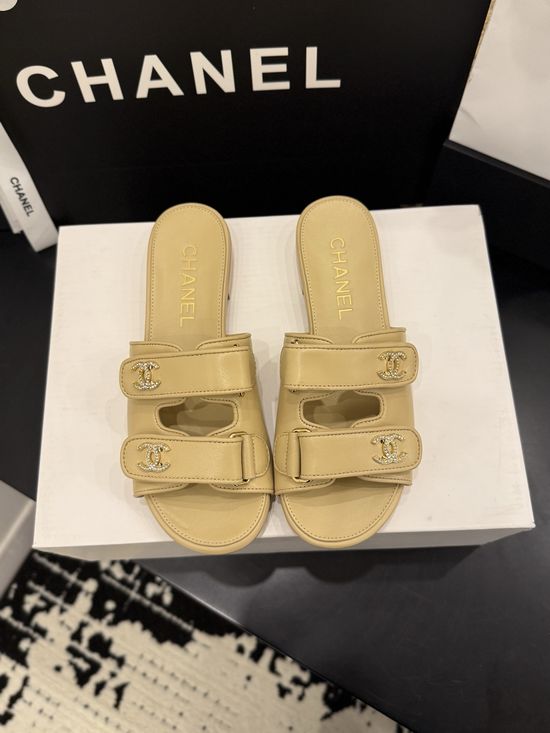 Chanel Premium Grade Leather Shoes With Authentic Packaging