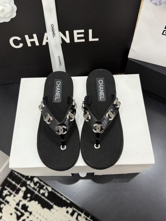 Chanel Premium Grade Leather Shoes With Authentic Packaging