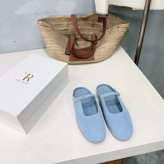 Hermes Minimalist Mary Jane Flats Suede Upper Breathable Design