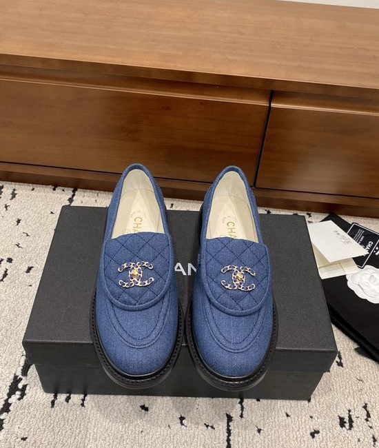 Chanel Classic Buckle Loafers Premium Leather Upper Soft Lining