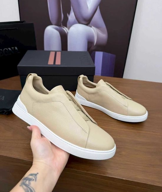Zegna Luxury Casual Shoes with Upgraded Cushioned Lightweight Sole