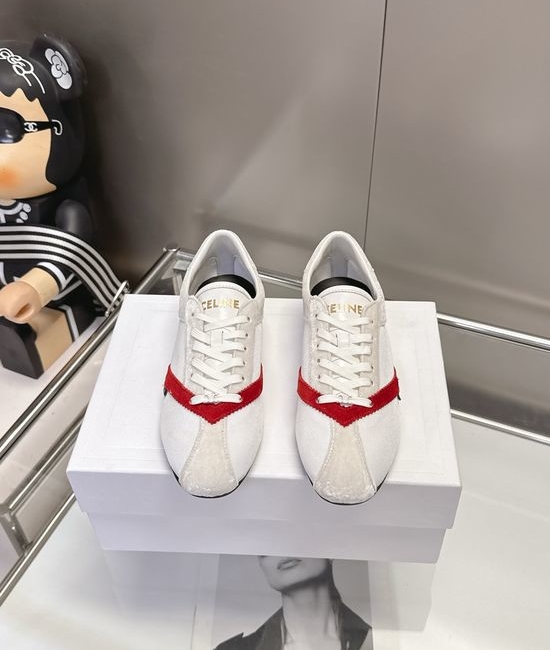 Celine Velvet Color Block Lace Up Elegant Comfortable Shoes