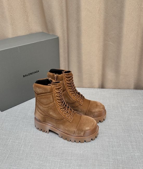Balenciaga Classic Black Thick Sole Comfortable Casual Boots