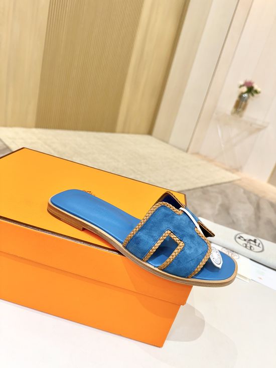 Hermes Premium Cowhide Leather Sole Classic Casual Shoes