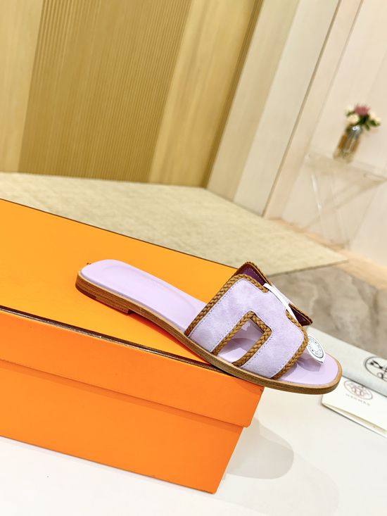 Hermes Premium Cowhide Leather Sole Classic Casual Shoes