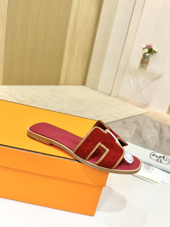 Hermes Premium Cowhide Leather Sole Classic Casual Shoes