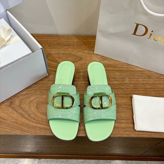 Christian Dior CD Elegant Cut-out High-heeled Shoes