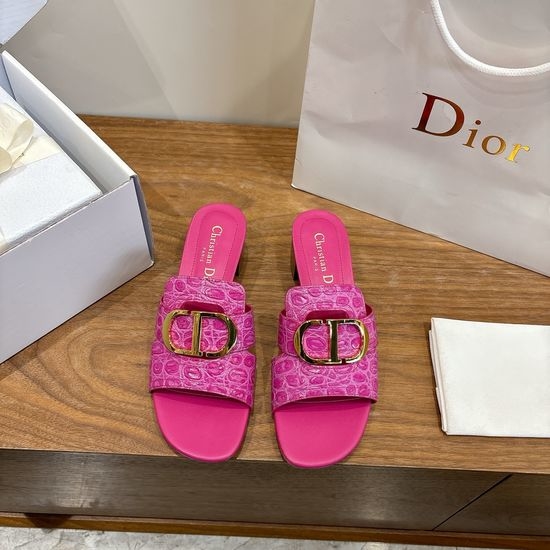 Christian Dior CD Elegant Cut-out High-heeled Shoes