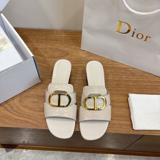 Christian Dior CD Elegant Cut-out High-heeled Shoes