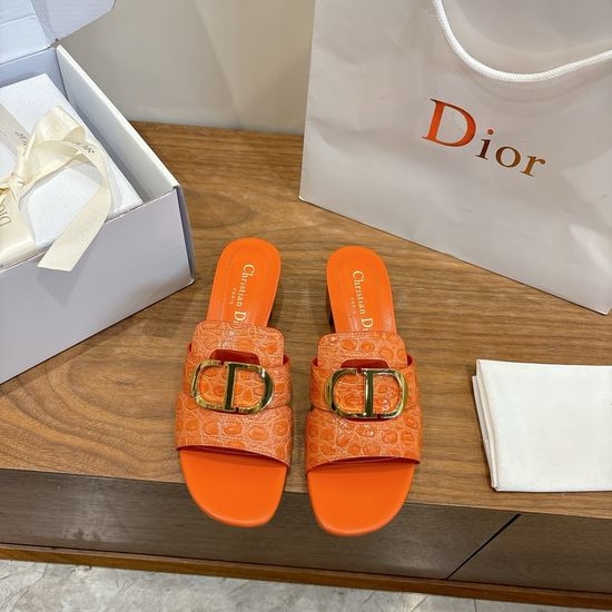 Christian Dior CD Elegant Cut-out High-heeled Shoes