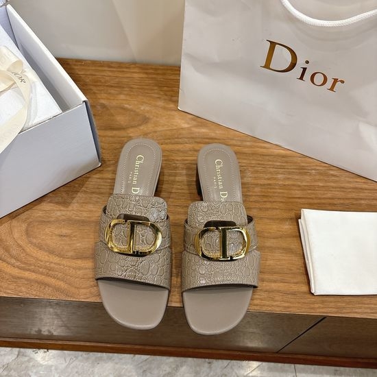 Christian Dior CD Elegant Cut-out High-heeled Shoes