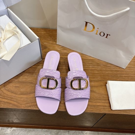 Christian Dior CD Elegant Cut-out High-heeled Shoes