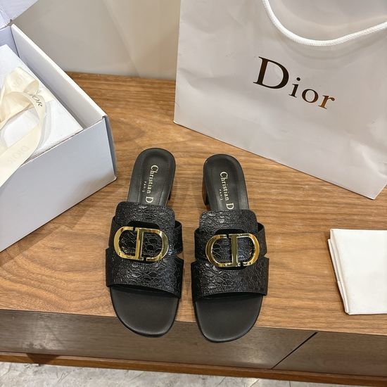 Christian Dior CD Elegant Cut-out High-heeled Shoes