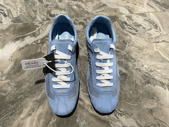 Prada Vintage Printed Thick Sole Non Slip Casual Shoes