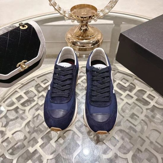 Chanel Classic Leather Soft Casual Training Sneakers