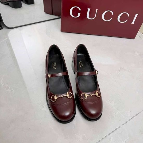 Gucci Stylish Classic Leather Comfortable Flat Loafers