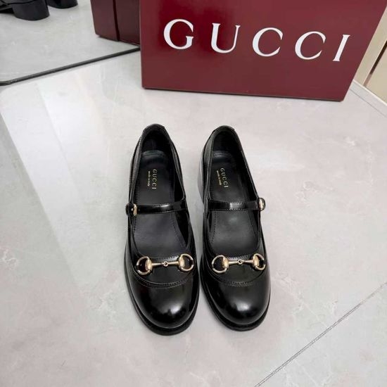 Gucci Stylish Classic Leather Comfortable Flat Loafers