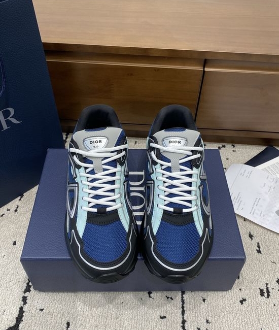 Christian Dior CD Lace-up Casual Comfortable Walking Sneakers