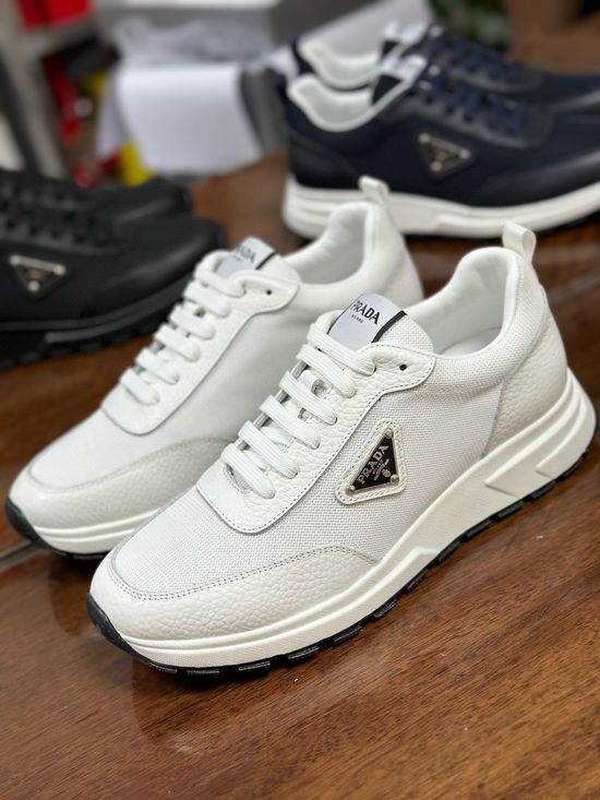 Prada High Quality Casual Shoes with Premium Fabric and Comfortable Lining