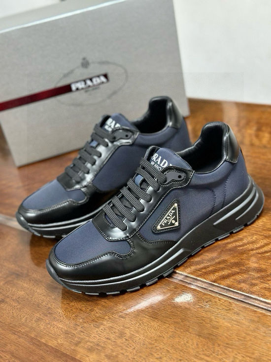 Prada Premium Durable Casual Sneakers with Soft Insole
