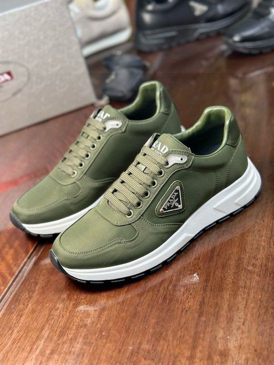Prada Premium Durable Casual Sneakers with Soft Insole