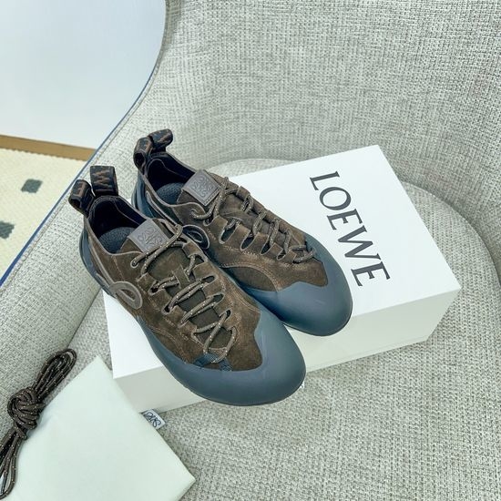 Hermes Premium Leather Low Top Climbing Style Casual Sneakers
