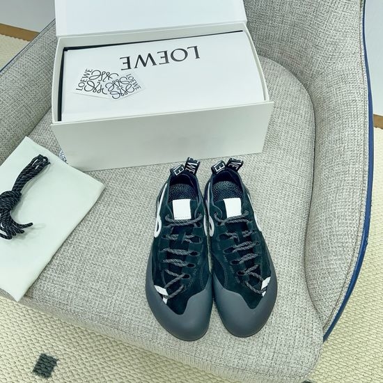Hermes Premium Leather Low Top Climbing Style Casual Sneakers