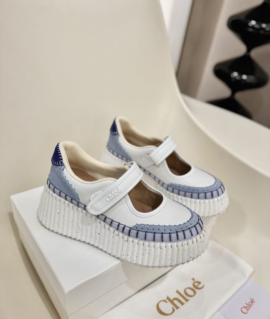Chloe Breathable Leather Casual Shoes Lightweight Comfortable Sole