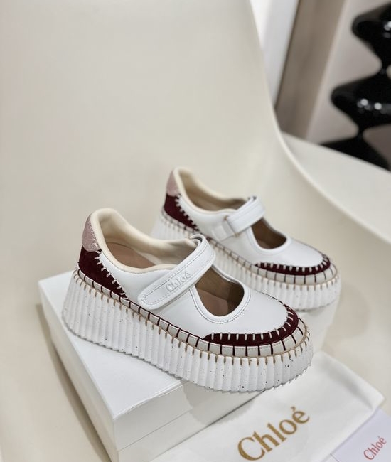 Chloe Breathable Leather Casual Shoes Lightweight Comfortable Sole