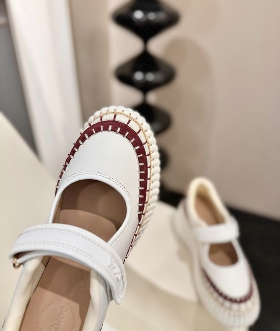 Chloe Genuine Leather Classic Footwear with High Comfortable Sole