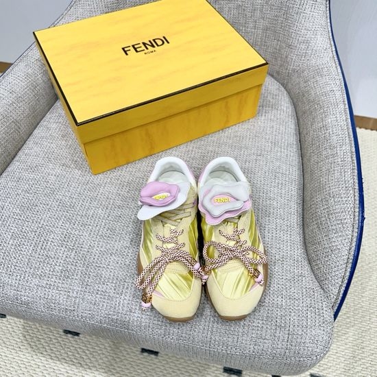 Fendi Vintage-style Flat Sports Casual Shoes