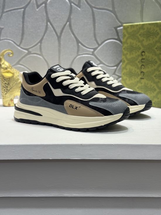 Gucci Premium Leather Lining Comfortable Fashion Casual Daily Shoes