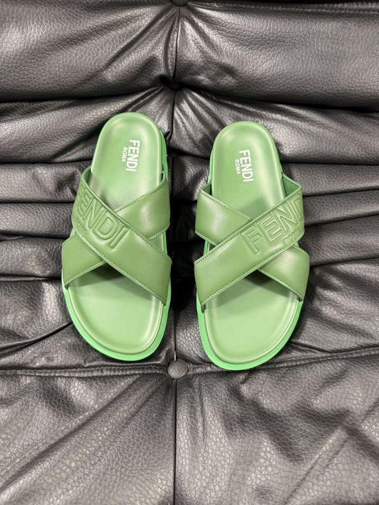 Fendi Soft Comfortable Casual Daily Wear Slide Sandals
