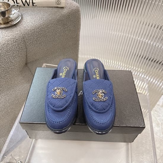 Chanel Elegant Closed-toe Slip-on Shoes with Soft Lining