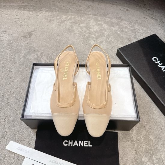 Chanel Premium Sheepskin Leather Casual Elegant Shoes