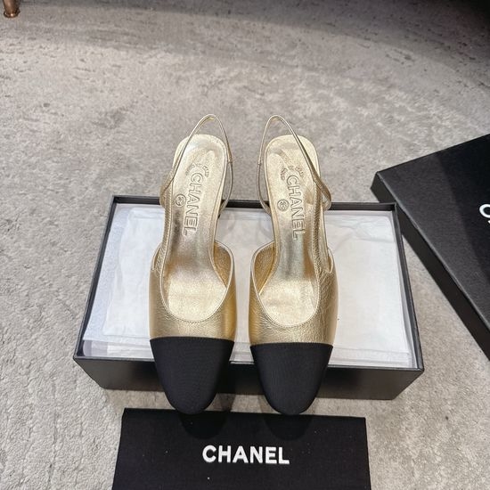 Chanel Premium Sheepskin Leather Casual Elegant Shoes