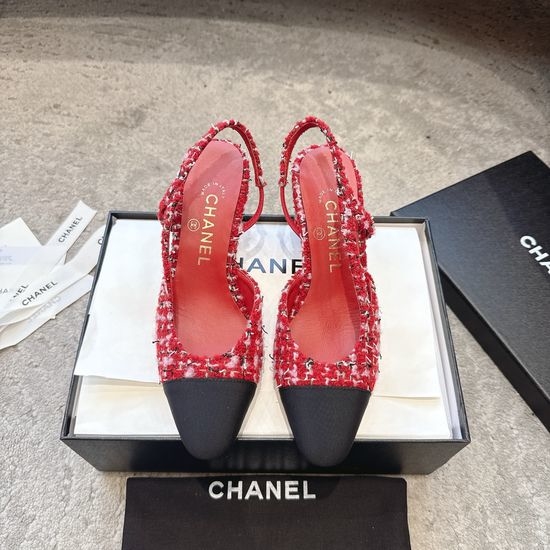 Chanel Premium Sheepskin Leather Casual Elegant Shoes