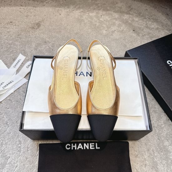 Chanel Premium Sheepskin Leather Casual Elegant Shoes