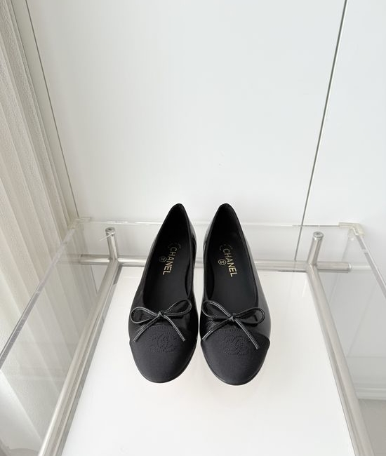 Chanel Classic Leather Sole Ballet Flats