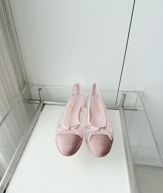 Chanel Classic Leather Sole Ballet Flats