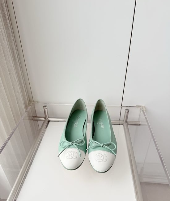 Chanel Classic Leather Sole Ballet Flats