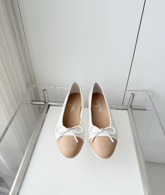 Chanel Classic Leather Sole Ballet Flats