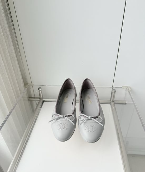 Chanel Classic Leather Sole Ballet Flats