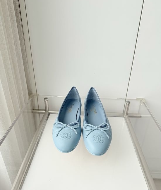 Chanel Classic Leather Sole Ballet Flats
